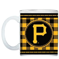 Pittsburgh Pirates 15oz. Buffalo Plaid Father's Day Mug