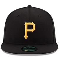 Pittsburgh Pirates New Era Game Authentic Collection On-Field 59FIFTY - Fitted Hat Black