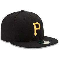 Pittsburgh Pirates New Era Game Authentic Collection On-Field 59FIFTY - Fitted Hat Black