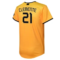Toddler Nike Roberto Clemente Gold Pittsburgh Pirates City Connect Replica Player Jersey