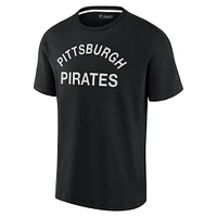 Unisex Fanatics Black Pittsburgh Pirates Elements Super Soft Short Sleeve T-Shirt