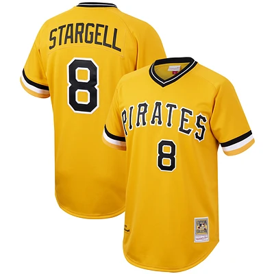 Willie Stargell Pittsburgh Pirates Mitchell & Ness Cooperstown Collection Maillot Authentique - Or