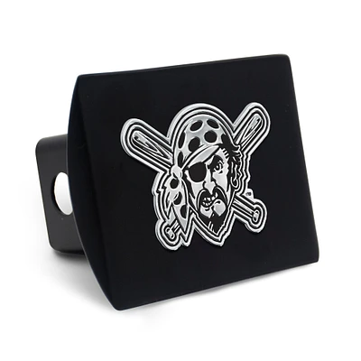 Housse d'attelage WinCraft Premium en métal chromé avec logo des Pirates de Pittsburgh
