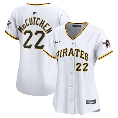 Maillot Nike Andrew McCutchen blanc domicile des Pirates de Pittsburgh pour femme