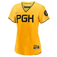 Women's Nike Roberto Clemente Gold Pittsburgh Pirates City Connect Replica Player Jersey
