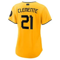 Women's Nike Roberto Clemente Gold Pittsburgh Pirates City Connect Replica Player Jersey