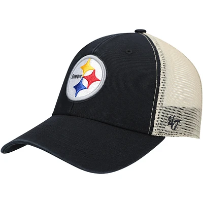 Casquette Snapback MVP Pittsburgh Steelers '47 noire pour homme