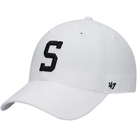Casquette réglable Clean Up Pittsburgh Steelers '47 pour homme, blanc