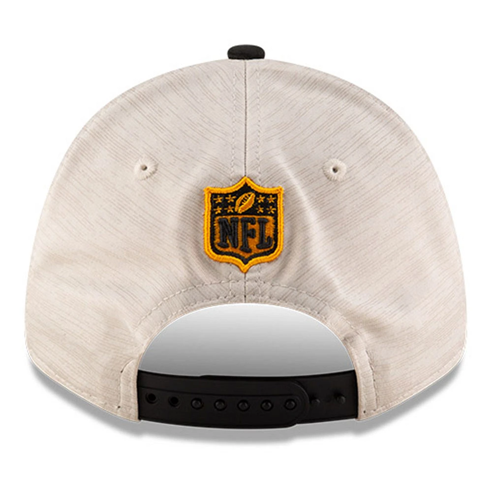 Men's New Era Black Pittsburgh Steelers 2024 Sideline 9FORTY Adjustable Hat
