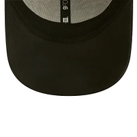 Men's New Era Black Pittsburgh Steelers A-Frame - 9FORTY Snapback Hat