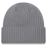 Men's New Era Gray Pittsburgh Steelers Color Pack Cuffed Knit Hat