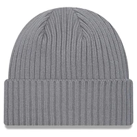 Men's New Era Gray Pittsburgh Steelers Color Pack Cuffed Knit Hat