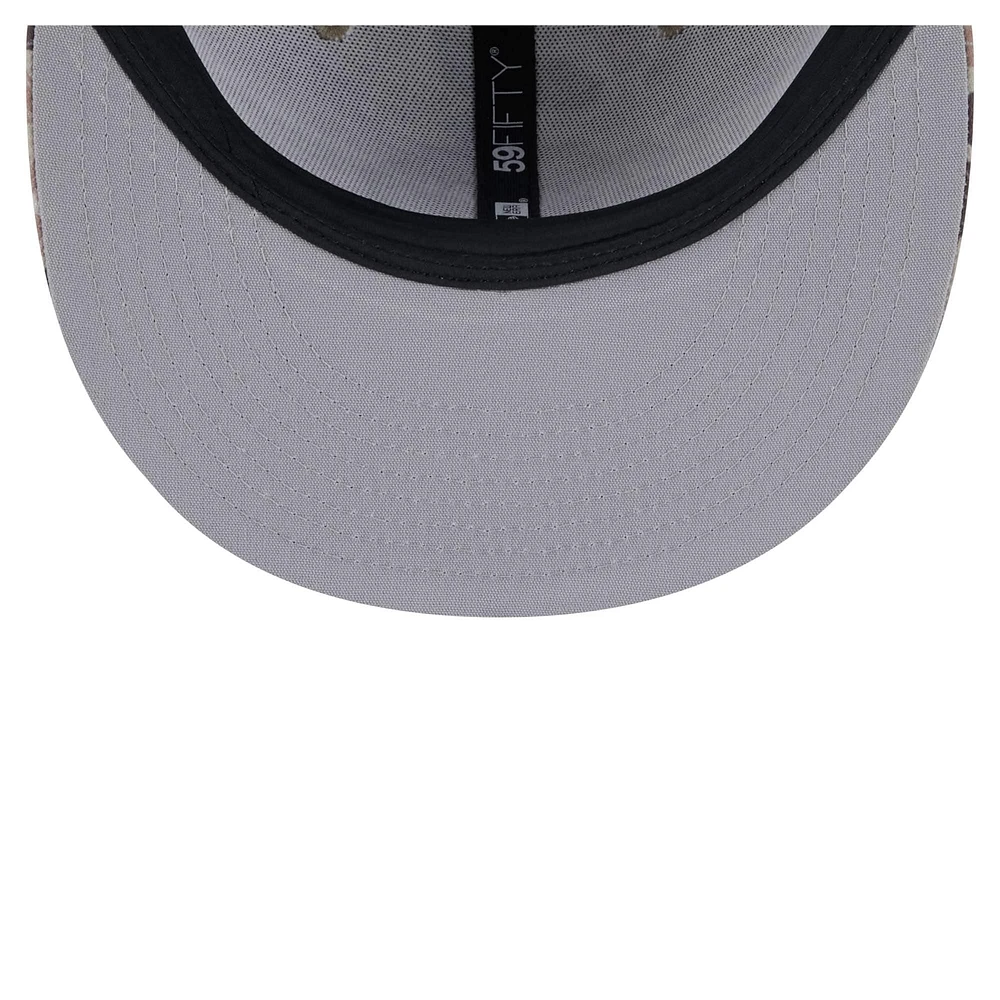 Men's New Era  Pittsburgh Steelers Geo Camo 59FIFTY Fitted Hat
