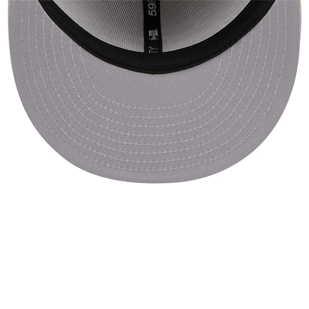 Casquette ajustée 59FIFTY pour homme New Era Stone Pittsburgh Steelers Color Pack