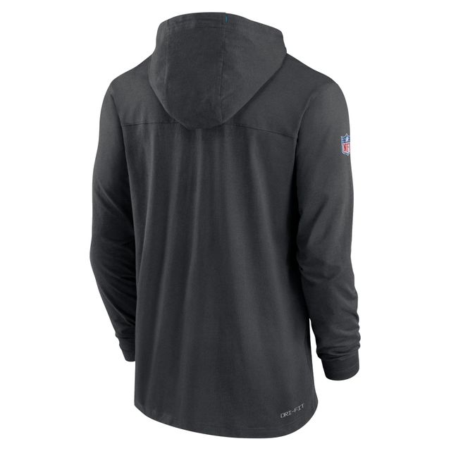 Nike Pittsburgh Steelers Sideline Pop Performance pour homme - Noir Chandail à capuchon
