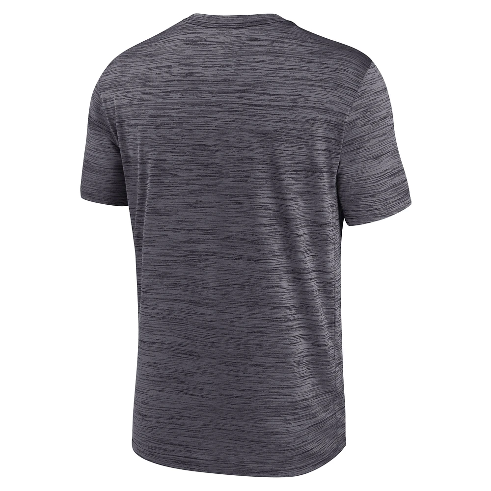 Men's Nike Black Pittsburgh Steelers Team Sideline Velocity Performance - T-Shirt