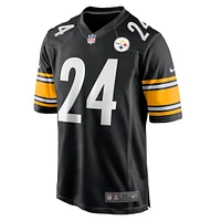 Men's Nike Joey Porter Jr. Black Pittsburgh Steelers  Game Jersey