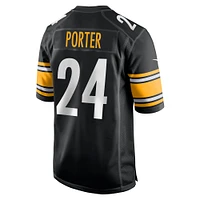 Men's Nike Joey Porter Jr. Black Pittsburgh Steelers  Game Jersey