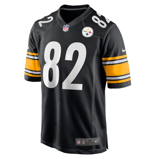 Maillot de joueur retraité Nike John Stallworth des Pittsburgh Steelers pour homme, noir