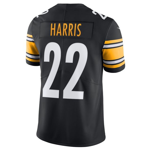 Maillot Nike Najee Harris pour homme, noir, Pittsburgh Steelers Vapor Limited