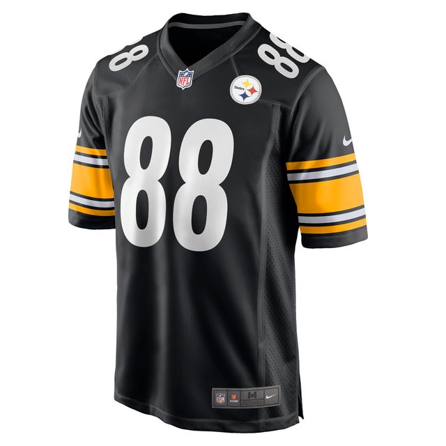 Maillot de match Nike Pat Freiermuth pour hommes, noir, Pittsburgh Steelers