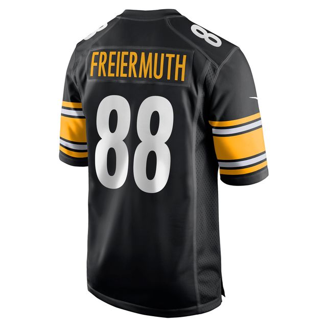 Maillot de match Nike Pat Freiermuth pour hommes, noir, Pittsburgh Steelers