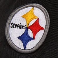 Mens Pittsburgh Steelers '47 Brand Black Cleanup Adjustable Hat