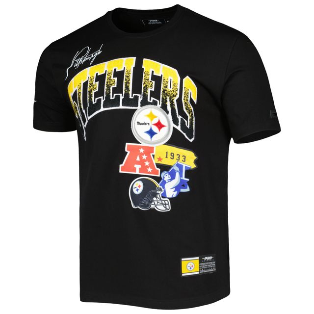 T-shirt noir de la collection Hometown des Steelers Pittsburgh Pro Standard pour homme