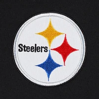 T-shirt à manches longues Tommy Hilfiger Pittsburgh Steelers Peter Team noir pour homme