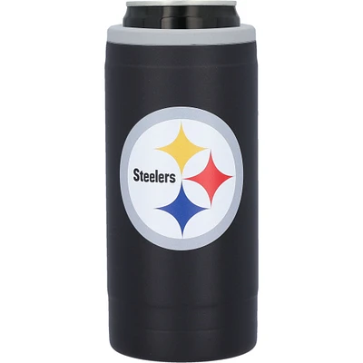 Steelers de Pittsburgh 12oz. Refroidisseur de canettes mince Flipside Powdercoat