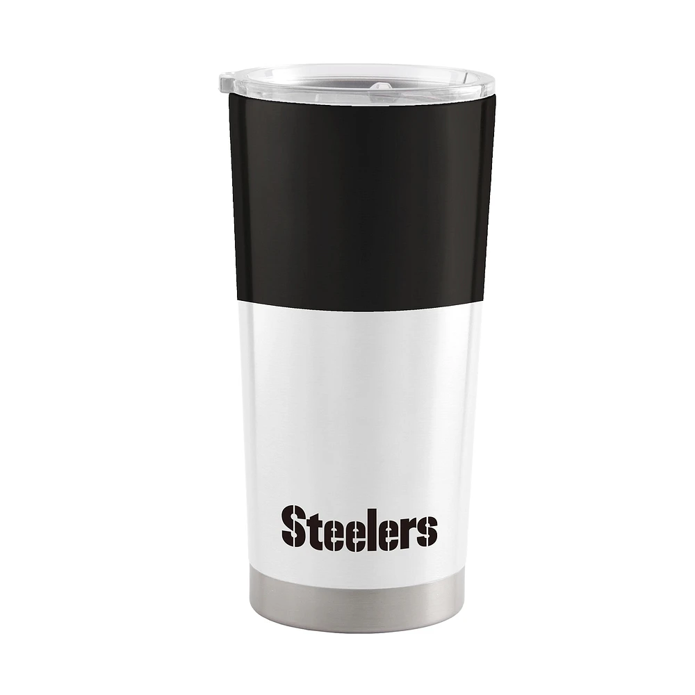 Pittsburgh Steelers 20oz. Colorblock Stainless Tumbler