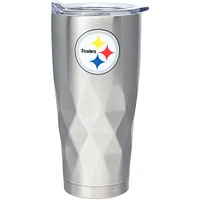 Pittsburgh Steelers 22oz. Diamond Bottom Stainless Steel Tumbler