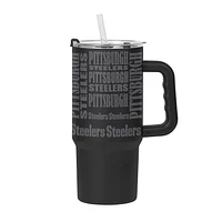 Pittsburgh Steelers 24oz. Replay Powder Coat Tumbler