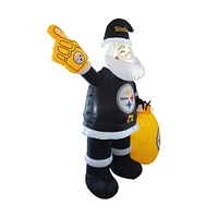 Pittsburgh Steelers 7' Inflatable Santa