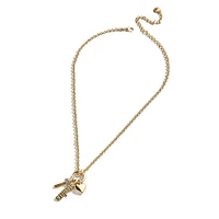 WEAR by Erin Andrews Pittsburgh Steelers Charm Necklace
