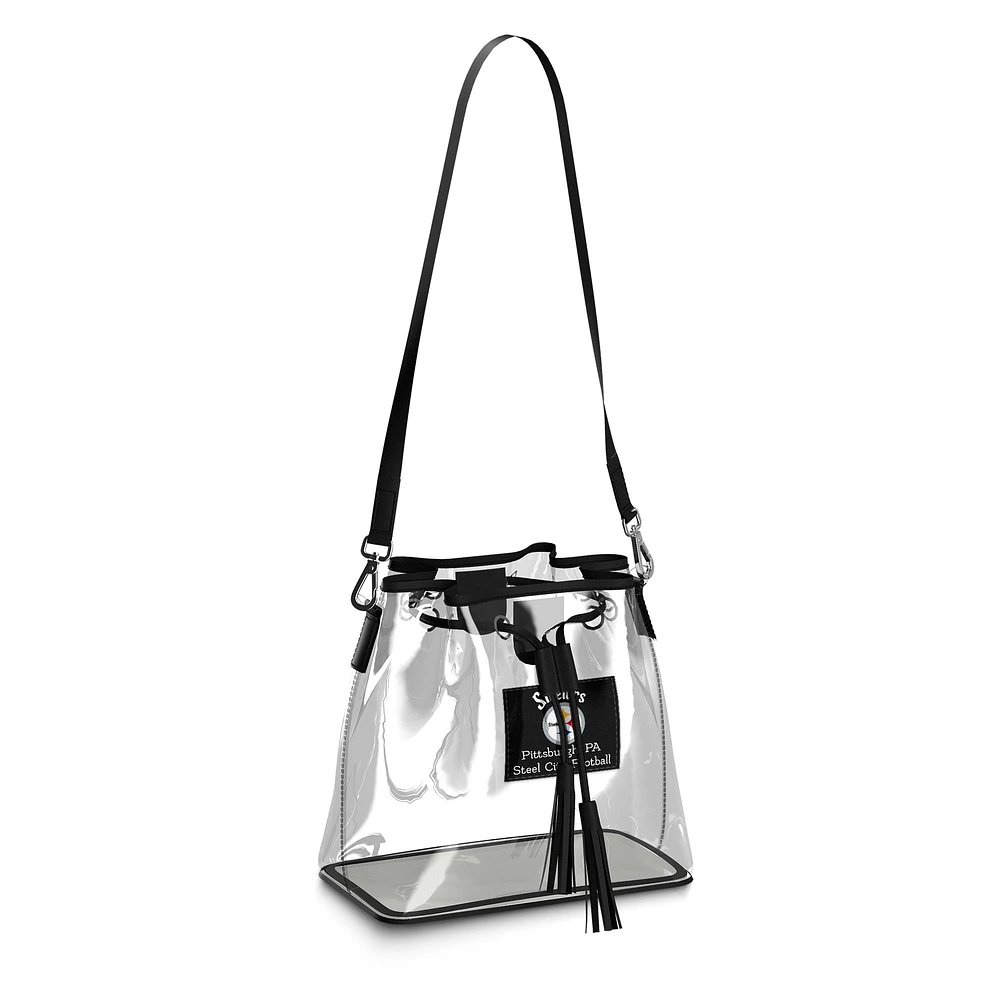 Porte-monnaie transparent Stadium des Pittsburgh Steelers de WEAR by Erin Andrews