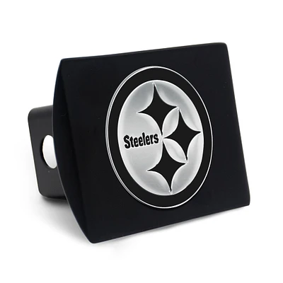 WinCraft Pittsburgh Steelers Premium Metal Chrome Logo Hitch Cover