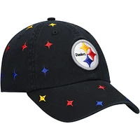 Women's '47 Pittsburgh Steelers Multi Confetti Clean Up Adjustable Hat