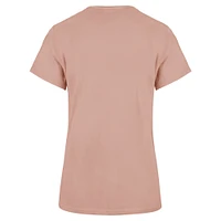 Women's '47  Light Pink Pittsburgh Steelers Premier Frankie T-Shirt