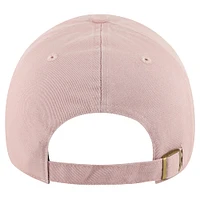 Women's '47  Pink Pittsburgh Steelers Ballpark Cheer Dusty Rose Clean Up Adjustable Hat