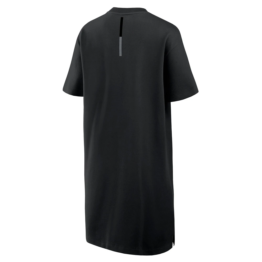 Women's Fanatics Black Pittsburgh Steelers Elements Go Tri-Blend Dress