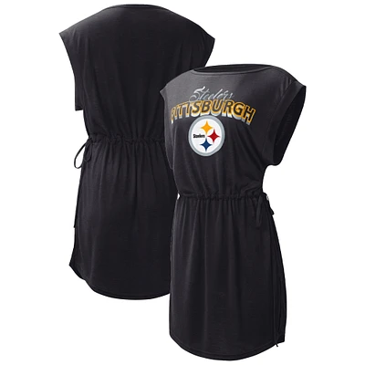 NSS STL NOIR SP23 NFL FEMMES G.O.A.T. COUVERTURE DE BAIN SWMLADC