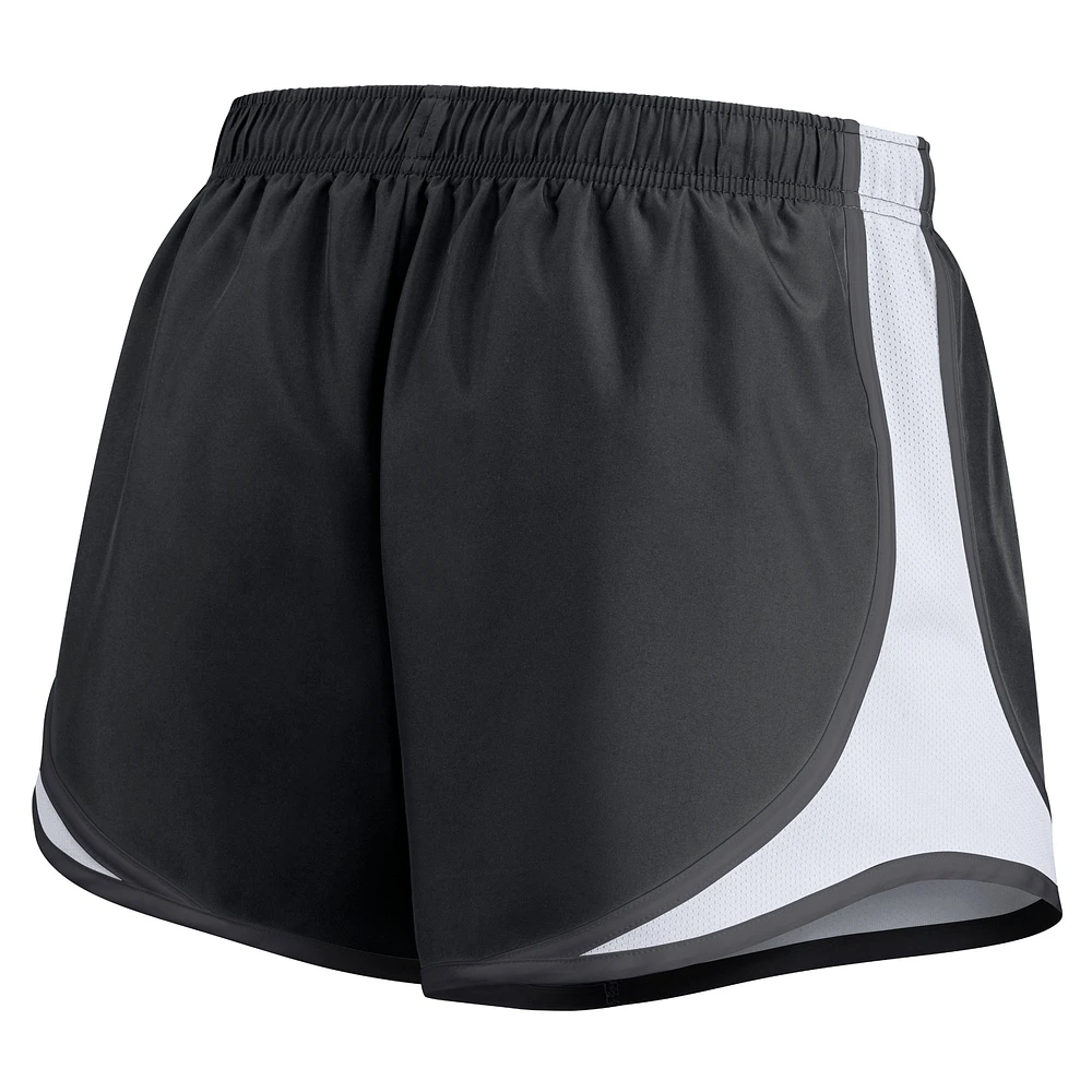 Women's Nike Black Pittsburgh Steelers Tempo Shorts