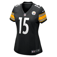 Maillot de match Nike Denzel Mims Pittsburgh Steelers pour femme, noir