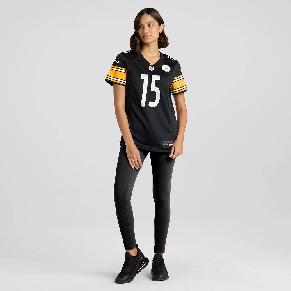 Maillot de match Nike Denzel Mims Pittsburgh Steelers pour femme, noir
