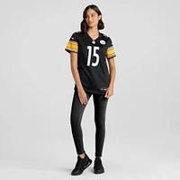 Maillot de match Nike Denzel Mims Pittsburgh Steelers pour femme, noir