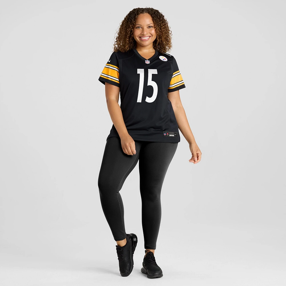 Maillot de match Nike Denzel Mims Pittsburgh Steelers pour femme, noir