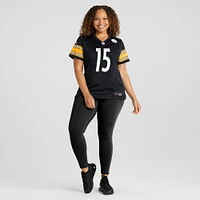 Maillot de match Nike Denzel Mims Pittsburgh Steelers pour femme, noir
