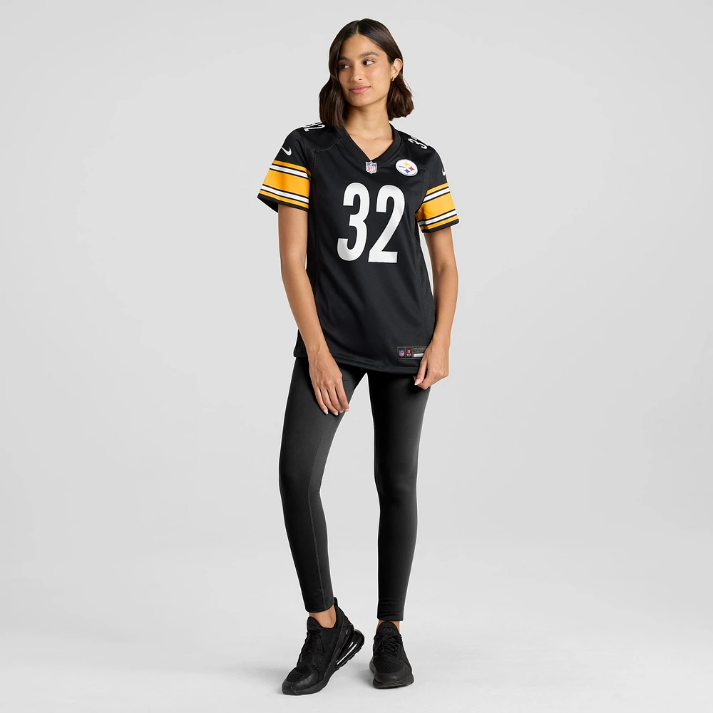 Women's Nike Franco Harris Black Pittsburgh Steelers Game Retired Player Jersey