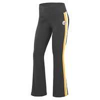 Women's WEAR by Erin Andrews Black Pittsburgh Steelers Yoga Pants